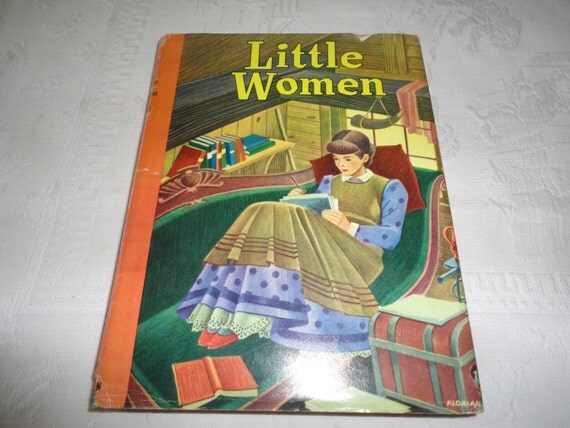 Little Women Hard Cover Vintage Children's Book Written By