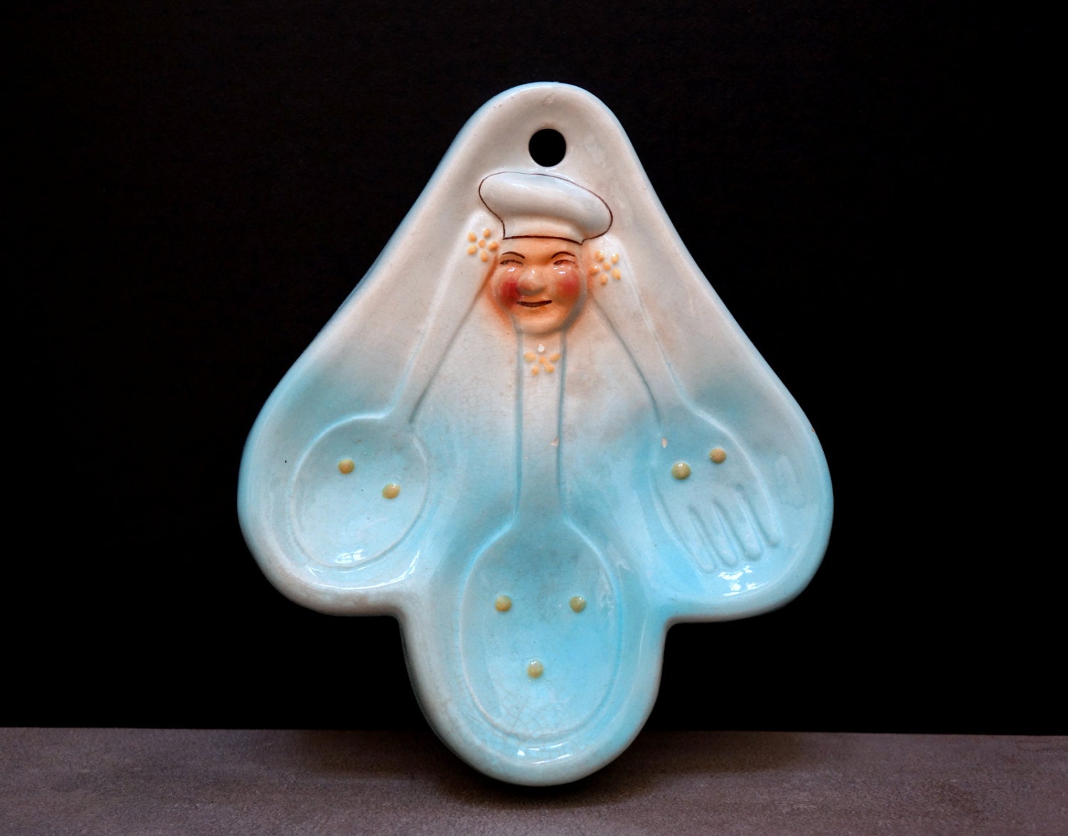 Spoon RestKitchen Wall Decor1950's by ClassicEndearments on Etsy