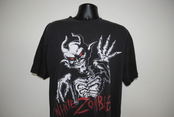 90's White Zombie 666 Vintage Heavy Metal Grunge Rock Rob