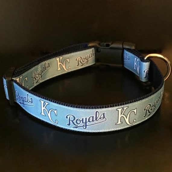 Kansas City Royals Dog Collar by DogGoneGoodLooking on Etsy