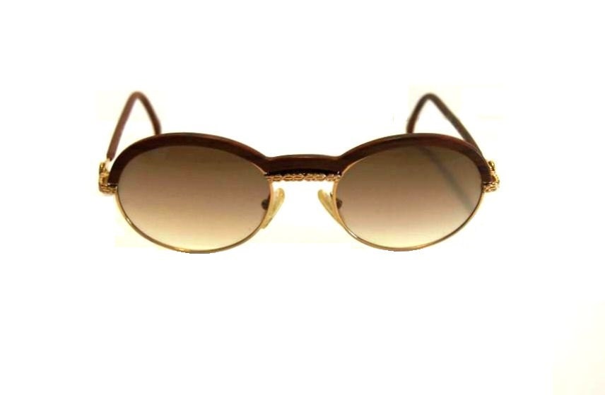 Vintage Sunglasses Louis Feraud mod. Hevea LF 86 Round Oval Clubmaster ...