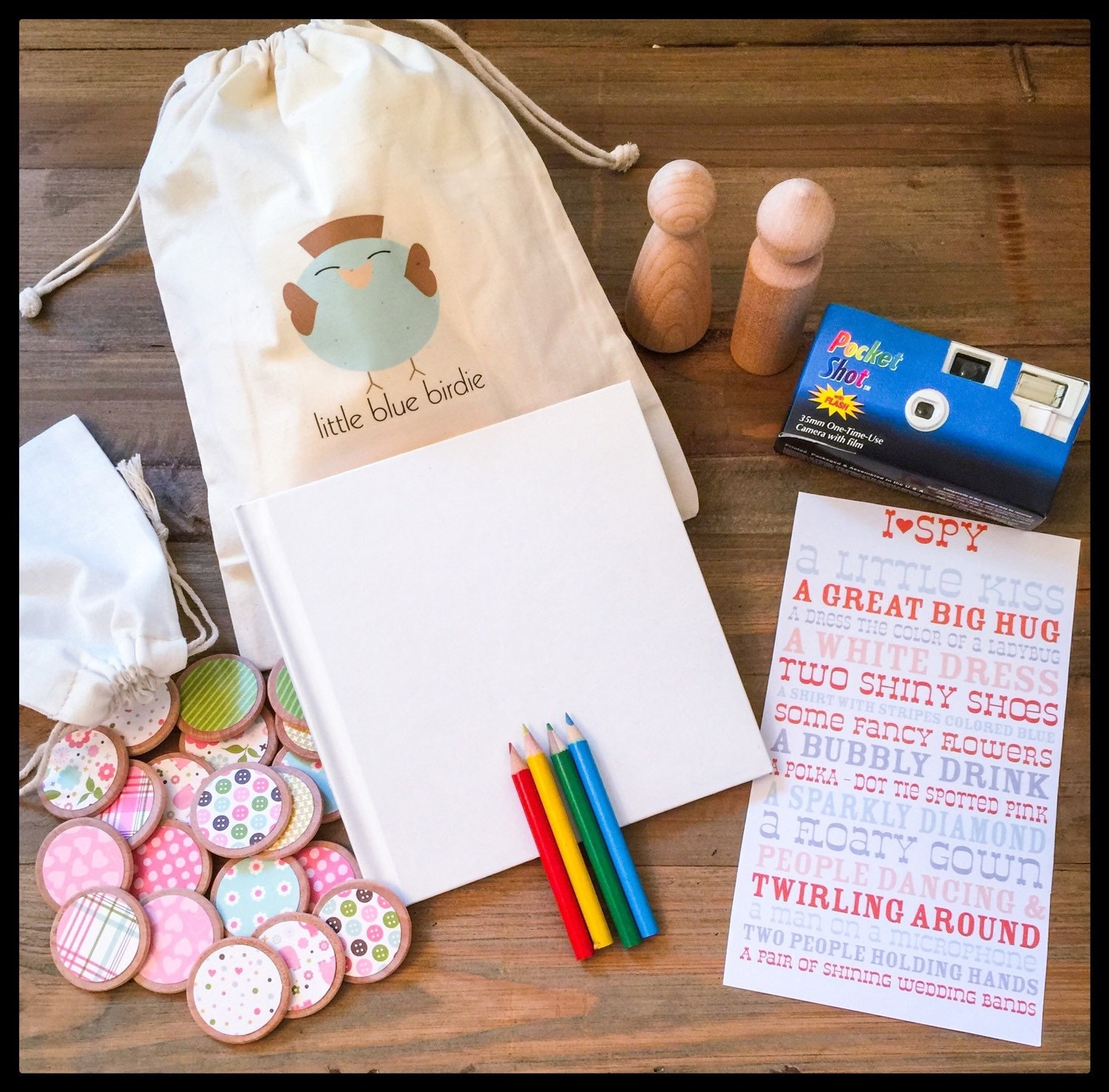 Kids Wedding Activity Kids Wedding Favor by