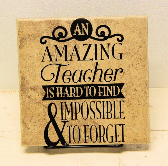 Items similar to An Amazing Teacher Is Hard To Find & Impossible To ...