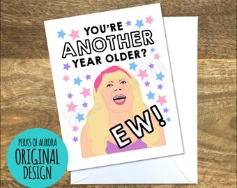 Ew! Jimmy Fallon inspired funny birthday card