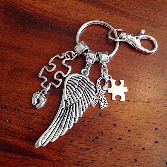 Car Accessories Keychain Autism Keychian Autism Awareness