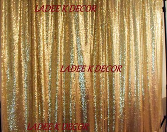 Gold shower curtain | Etsy