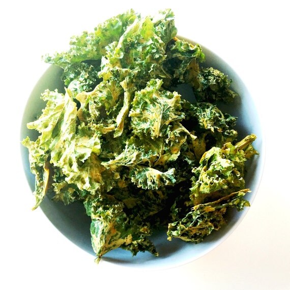 Organic Super Kale Chips / Gluten Free / Vegan