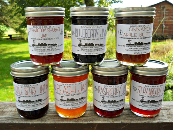 Homemade Jam Over 50 Flavors Of Jam Jelly By Boondockenterprises 9961