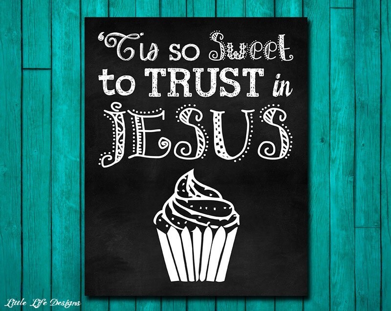 Christian Kitchen Decor. Kitchen Wall Art. Christian Decor.