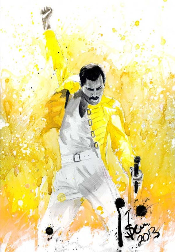 Freddie Mercury Canvas Wall Art