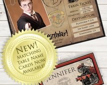 Artículos populares para harry potter ticket en Etsy