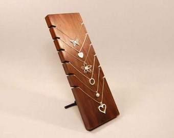 Necklace Display, Necklace Holder, Necklace Organizer, Necklace Board, Wood Jewelry Display, Wood Jewelry Stand, Jewelry Display 107