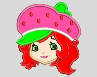 Strawberry Shortcake Applique