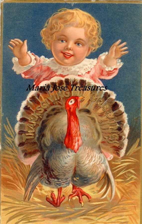 Antiguas Imagenes de Thanksgiving Digital