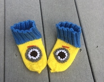 Unique minion socks related items | Etsy