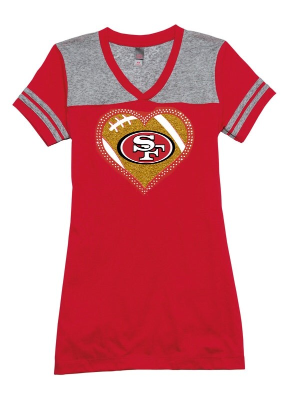 San Francisco 49ers Rhinestone Glitter Bling by MasterPeaceDesigns