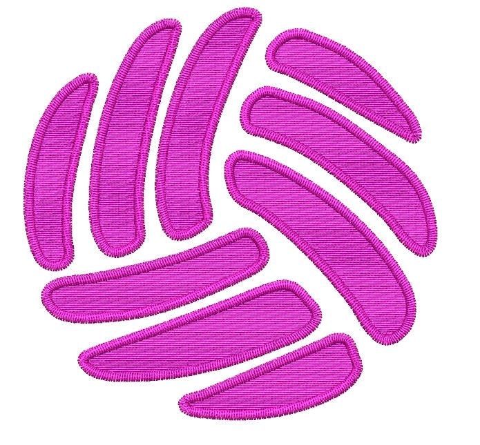 Volleyball Embroidery Designs