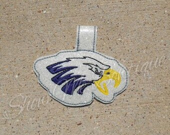 Eagle 2 Key Fob/Zipper Pull design Instant Download