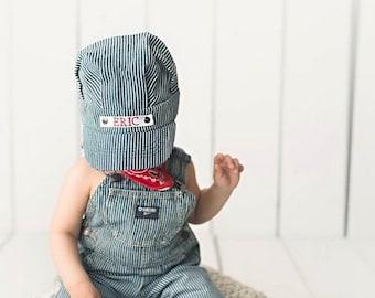 Toddler Gift, Toddler Boy Gift, Toddler Toys, Train Party, Train Hat, Custom Gift, Baby's First Birthday, Kids Birthday Hat, Boy Train Hat