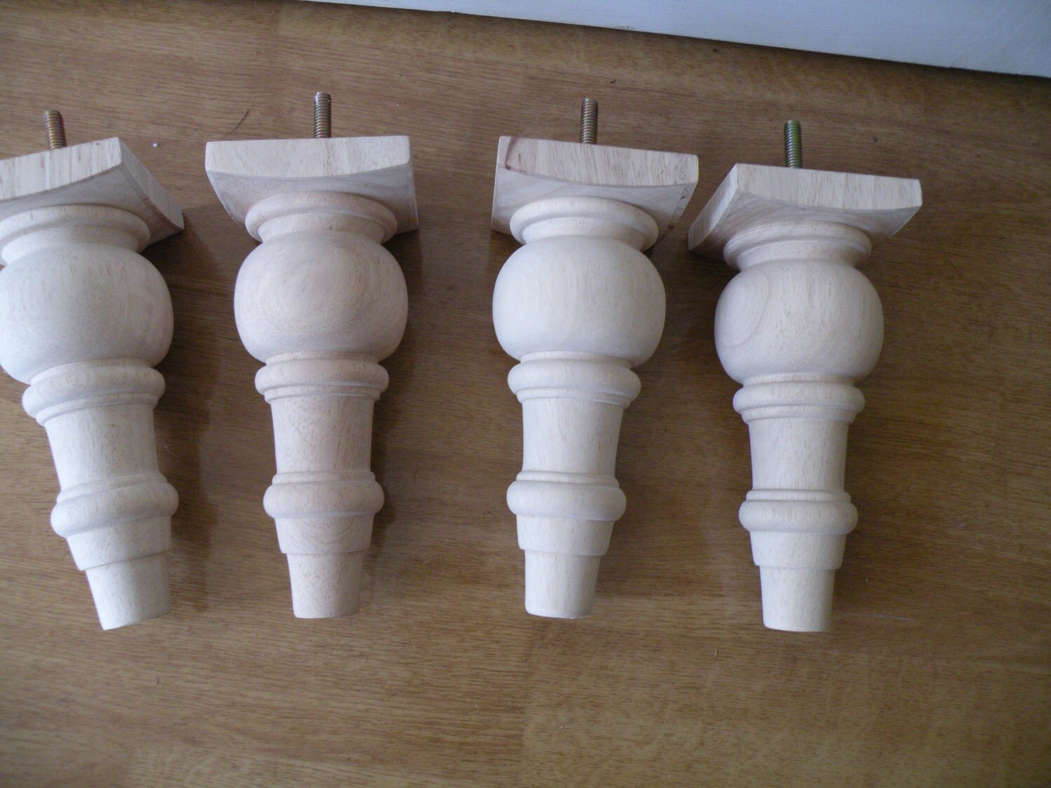 Table legs wood, woodworking supply, wooden table legs, solid wood, set