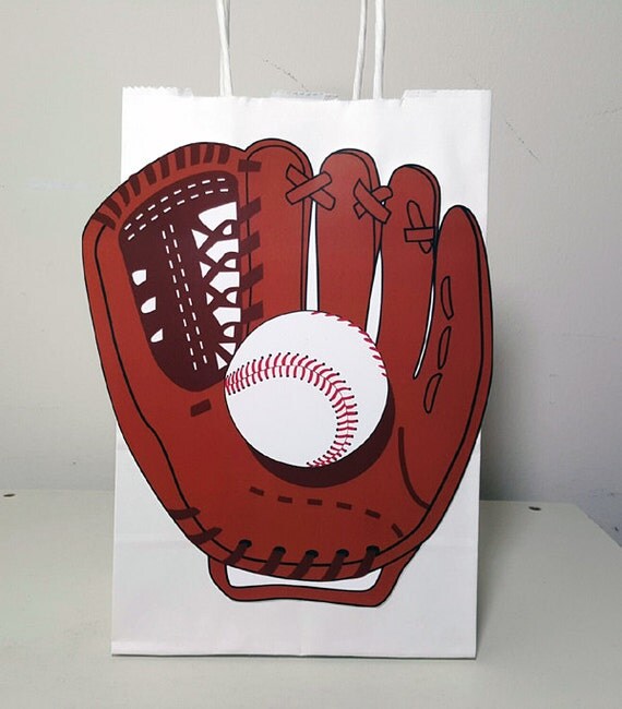 Baseball Goody Bags Baseball Favor Bags Baseball Gift Bags
