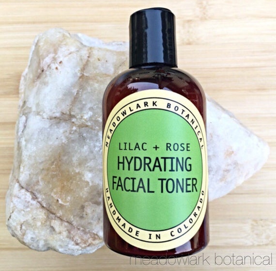 Organic Lilac Rose Hydrating Facial Toner by MeadowlarkBotanical
