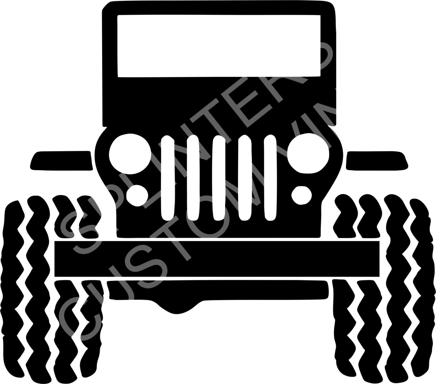 Jeep SVG and PNG File from SplintersCustomWood on Etsy Studio