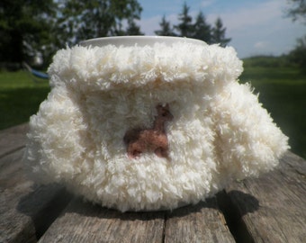 Mabel Sweater Mug Cosy -Llama
