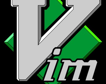 Vim Laptop Sticker
