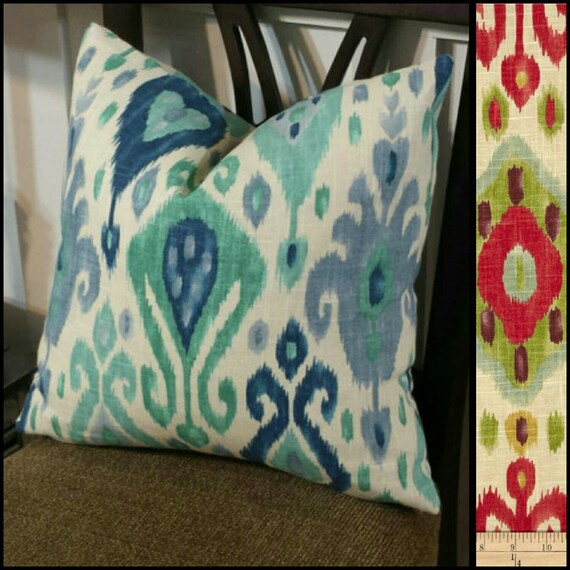 Pillow Cover BOTH SIDES Designer Fabric 18x18 by ItsSewSandiLee