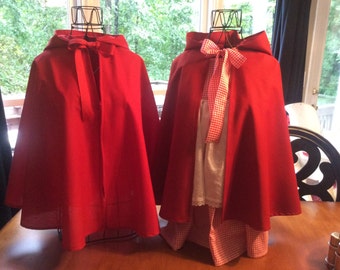 Little Red Riding Hood CAPE only
