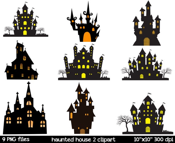 clipart haunted house images - photo #44