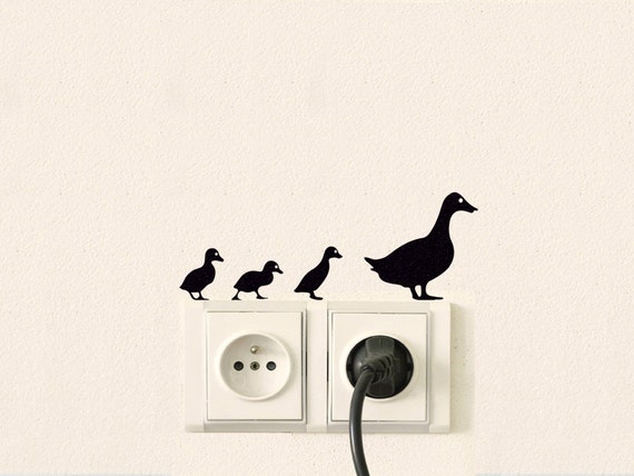 Duckling Fabric Sticker