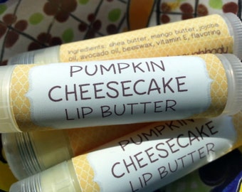 Pumpkin Cheesecake Lip Butter ~ Lip Balm ~ Lip Moisturizer