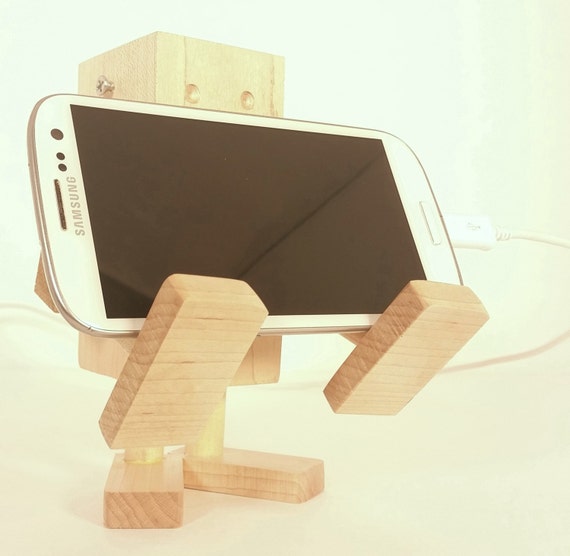 Items similar to Robot Phone Holder on Etsy