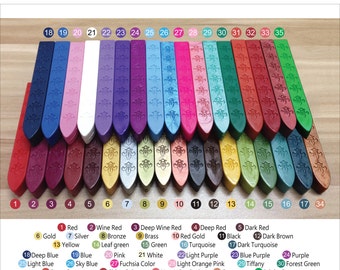 Any 5 sticks of color Sealing wax, stamp wax (35 color for option)