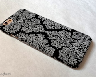 iPhone 7 case iPhone 7 Plus case iphone 6 case iphone 6 plus case iphone 6s case iphone 5s case iphone 5c case Note 7 case Black Lace Floral