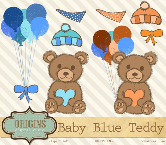 baby shower teddy bear clip art - photo #28