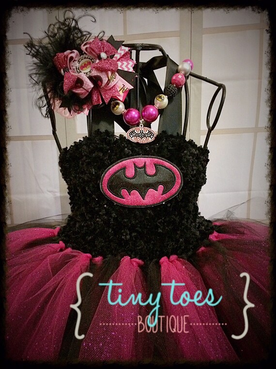 BatGirl full length tutu dress halloween costume Complete