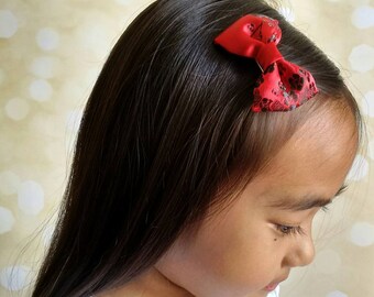 Babyhug Bow Appliquse Hairbands Pack Of 3 - Multicolour