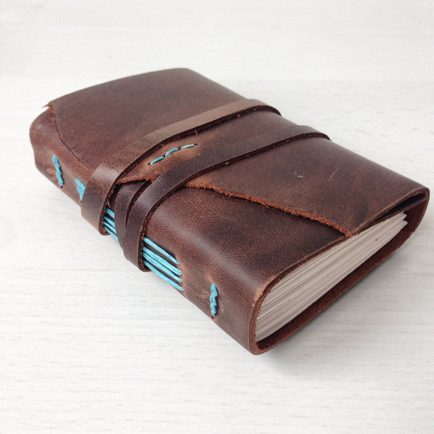 Personalized notebook custom sketchbook leather journal