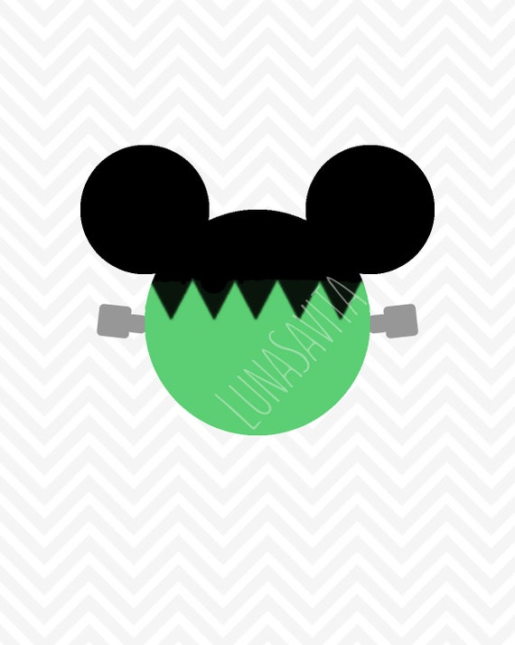 Download Halloween Frankenstein Mickey Mouse Disney Inspired Design