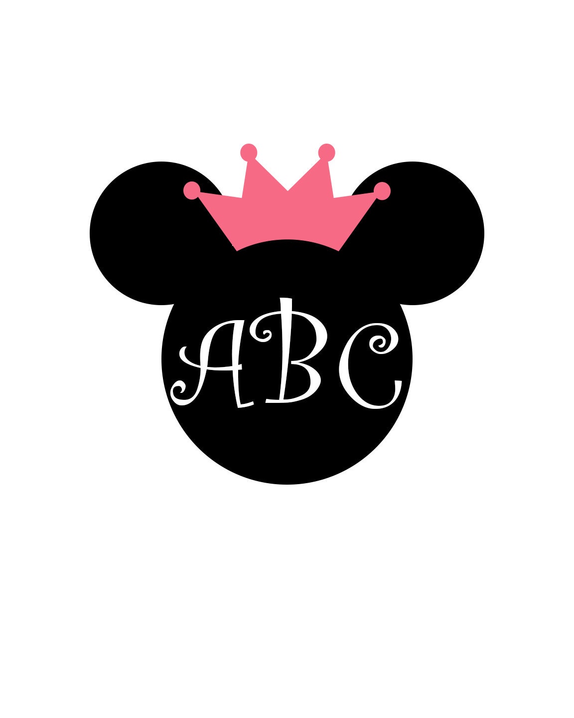 Download Mickey Mouse and Minnie Mouse Disney Inspired SVG DXF JPG