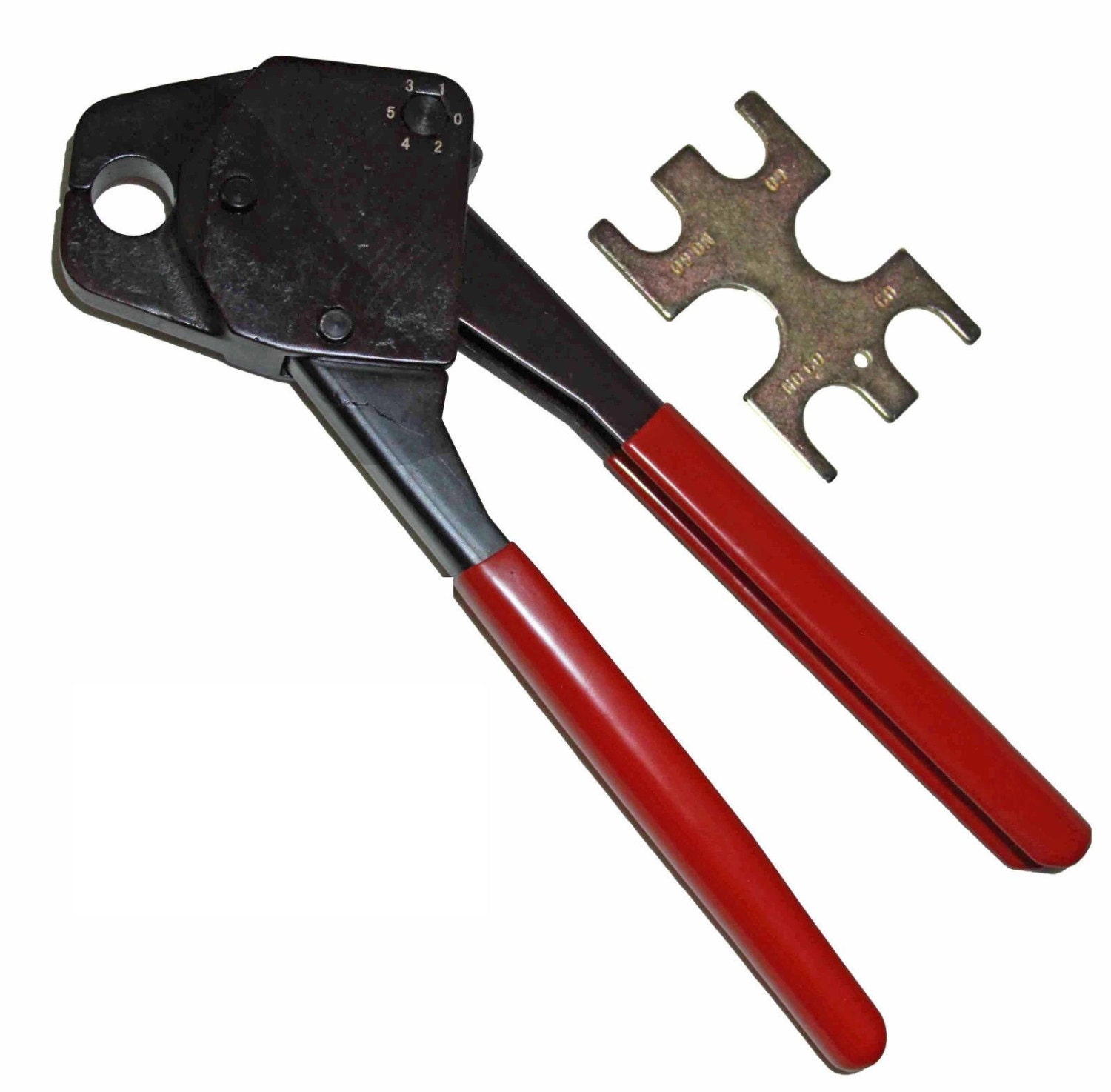 1/2 pex crimping crimper plumbing tool gonogo angle