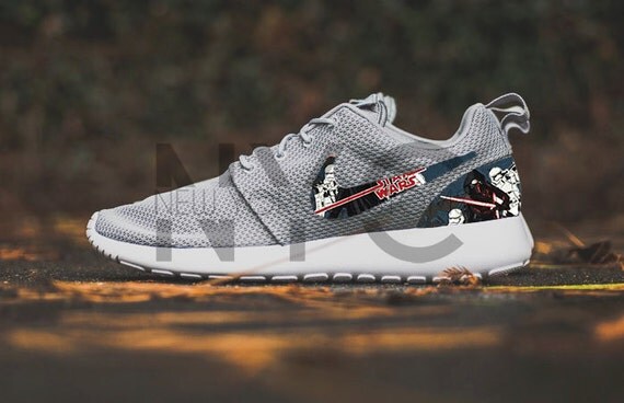 Nike Roshe Run Grey Star Wars The Force Awakens Imperials