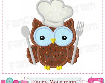 Chelf's hat,Owl,Chelf's hat applique,Owl applique,Chelf's hat with Owl,Birthday applique.