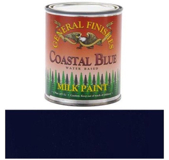 General Finishes Coastal Blue Milk Paint Quart Water Based