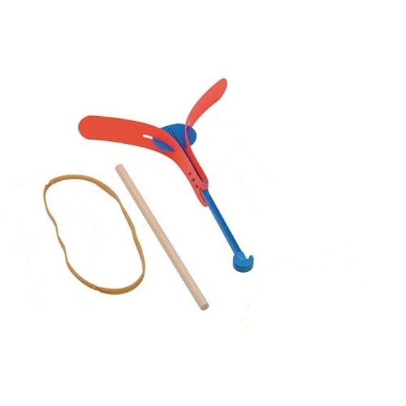 Rubber band style Flying toy Helicopter can fly as high as 300 Ft 1