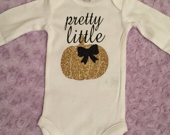 Fall Bodysuit. Halloween bodysuit. First Halloween bodysuit. pumpkin bodysuit. Baby shower gift