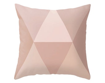 Geometric throw pillow Mid-century pillow nordic cushion mid-century cushion geometric cushion geometric pillow blush pillow blush cushion